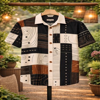 Black, Cream and Brown Mix